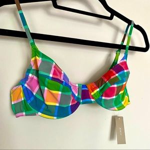 NTW J. Crew Underwire Bikini Top